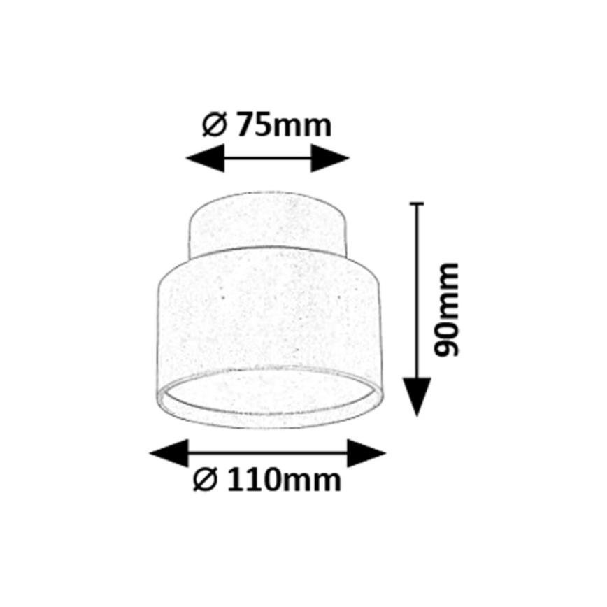 Rabalux - Οροφής φωτιστικό LED/16W/230V 3000K, λευκό, Ø 11 cm
