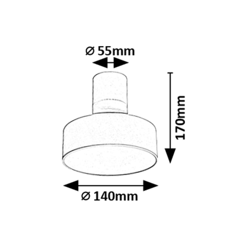 Rabalux - Φωτιστικό οροφής LED LED/16W/230V 3000K λευκό