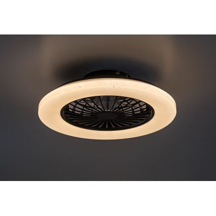 Rabalux - LED Φωτιστικό οροφής dimmable με ανεμιστήρα LED/48W/230V 3000-6500K + τηλεχειριστήριο