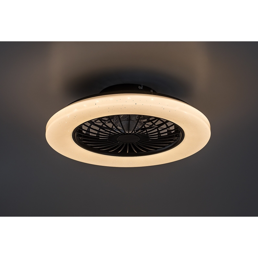 Rabalux - LED Φωτιστικό οροφής dimmable με ανεμιστήρα LED/48W/230V 3000-6500K + τηλεχειριστήριο