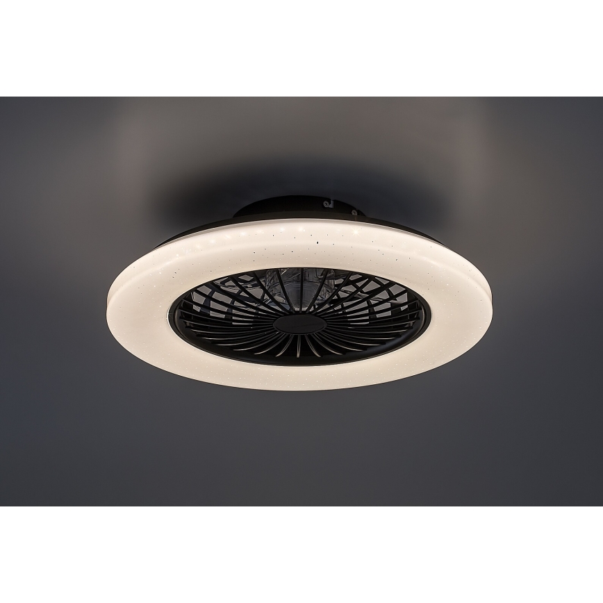Rabalux - LED Φωτιστικό οροφής dimmable με ανεμιστήρα LED/48W/230V 3000-6500K + τηλεχειριστήριο