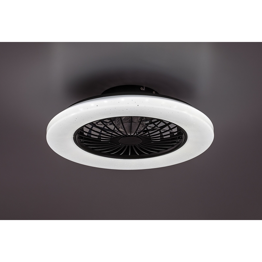 Rabalux - LED Φωτιστικό οροφής dimmable με ανεμιστήρα LED/48W/230V 3000-6500K + τηλεχειριστήριο
