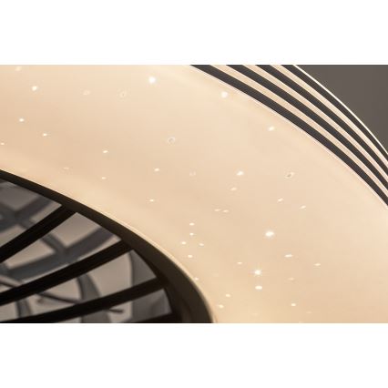 Rabalux - Ρυθμιζόμενο LED φωτιστικό οροφής με ανεμιστήρα LED/48W/230V 3000-6500K + τηλεχειριστήριο