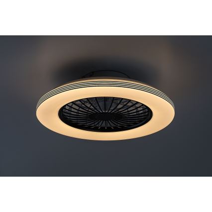 Rabalux - LED Φωτιστικό οροφής dimmable με ανεμιστήρα LED/48W/230V 3000-6500K + τηλεχειριστήριο