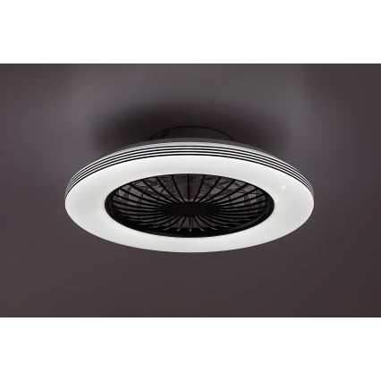 Rabalux - LED Φωτιστικό οροφής dimmable με ανεμιστήρα LED/48W/230V 3000-6500K + τηλεχειριστήριο