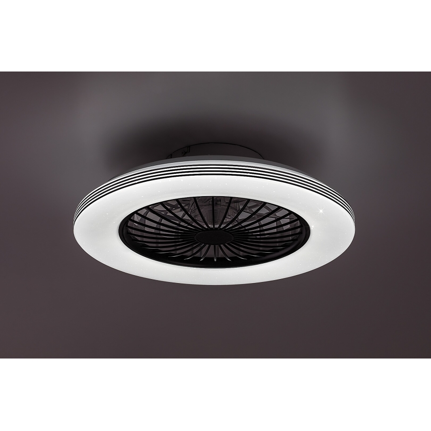 Rabalux - LED Φωτιστικό οροφής dimmable με ανεμιστήρα LED/48W/230V 3000-6500K + τηλεχειριστήριο
