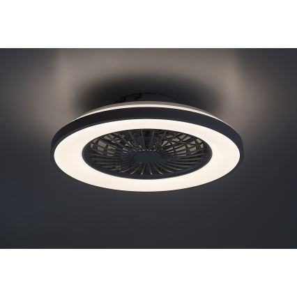 Rabalux - LED Φωτιστικό οροφής dimmable με ανεμιστήρα LED/48W/230V 3000-6500K + τηλεχειριστήριο