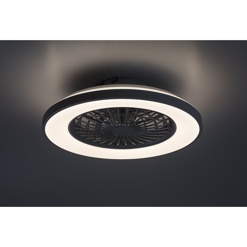 Rabalux - LED Φωτιστικό οροφής dimmable με ανεμιστήρα LED/48W/230V 3000-6500K + τηλεχειριστήριο