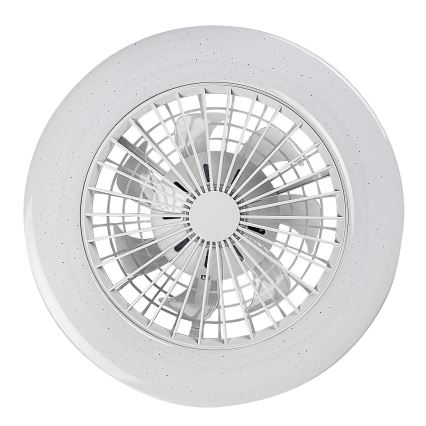 Rabalux - LED RGB Φωτιστικό οροφής dimmable με ανεμιστήρα LED/48W/230V 3000-6500K + τηλεχειριστήριο