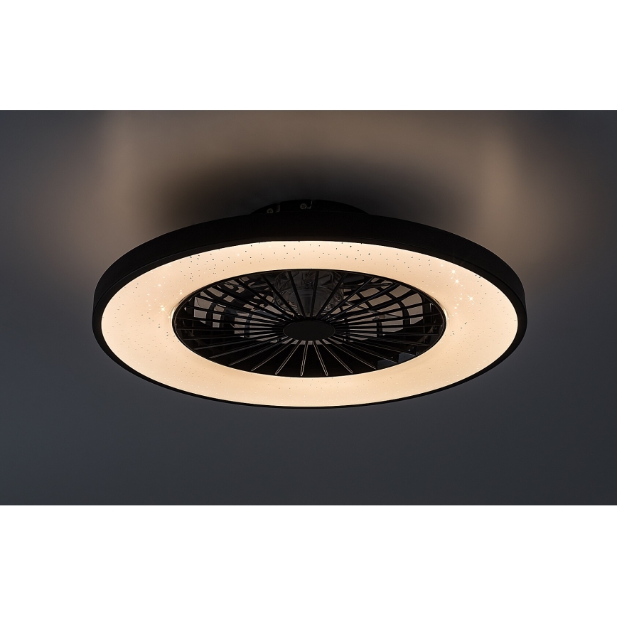 Rabalux - LED Φωτιστικό οροφής dimmable με ανεμιστήρα LED/72W/230V 3000-6500K + τηλεχειριστήριο