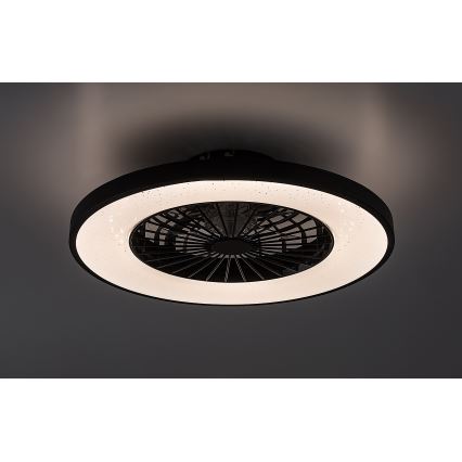 Rabalux - LED Φωτιστικό οροφής dimmable με ανεμιστήρα LED/72W/230V 3000-6500K + τηλεχειριστήριο