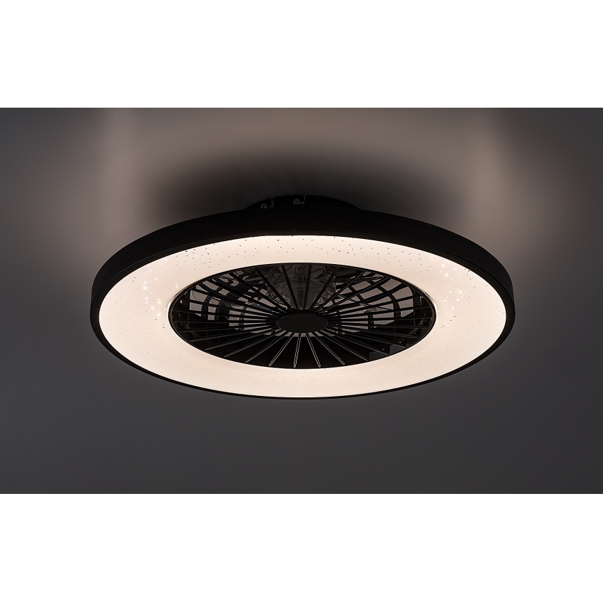 Rabalux - LED Φωτιστικό οροφής dimmable με ανεμιστήρα LED/72W/230V 3000-6500K + τηλεχειριστήριο