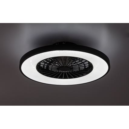 Rabalux - LED Φωτιστικό οροφής dimmable με ανεμιστήρα LED/72W/230V 3000-6500K + τηλεχειριστήριο