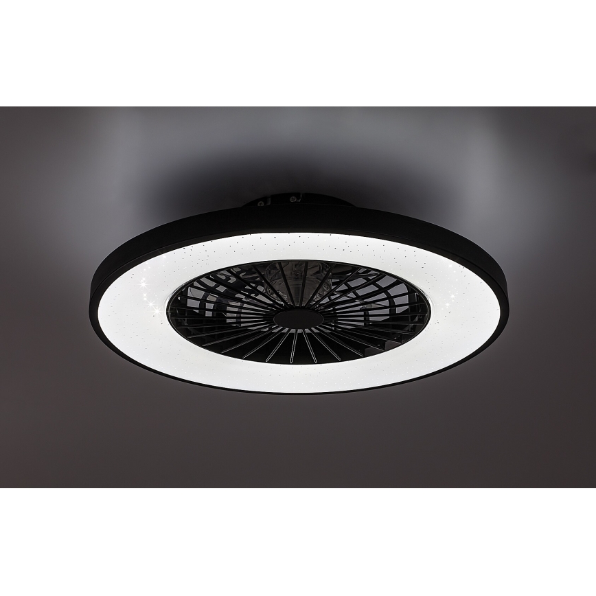 Rabalux - LED Φωτιστικό οροφής dimmable με ανεμιστήρα LED/72W/230V 3000-6500K + τηλεχειριστήριο