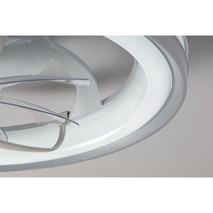 Rabalux - LED Φωτιστικό οροφής dimmable με ανεμιστήρα LED/40W/230V 3000/4000/6000K Wi-Fi + τηλεχειριστήριο