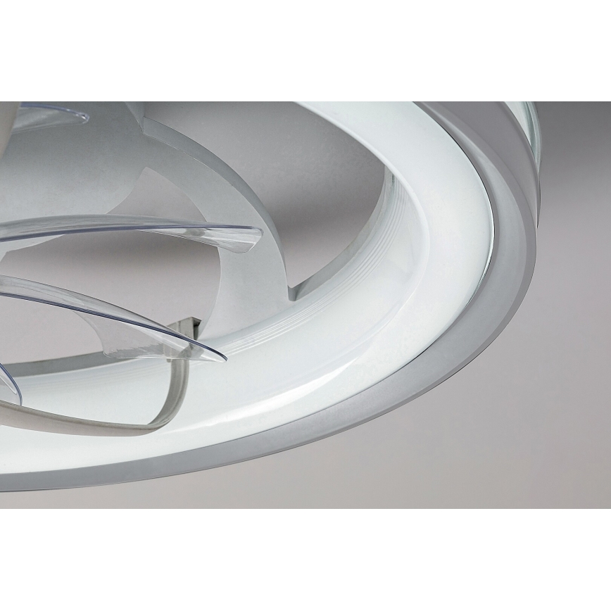 Rabalux - LED Φωτιστικό οροφής dimmable με ανεμιστήρα LED/40W/230V 3000/4000/6000K Wi-Fi + τηλεχειριστήριο