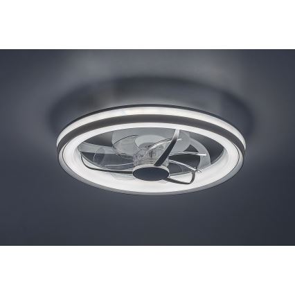Rabalux - LED Φωτιστικό οροφής dimmable με ανεμιστήρα LED/40W/230V 3000/4000/6000K Wi-Fi + τηλεχειριστήριο