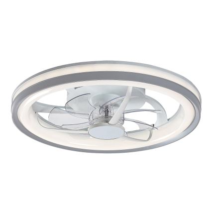 Rabalux - LED Φωτιστικό οροφής dimmable με ανεμιστήρα LED/40W/230V 3000/4000/6000K Wi-Fi + τηλεχειριστήριο