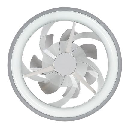 Rabalux - LED Φωτιστικό οροφής dimmable με ανεμιστήρα LED/40W/230V 3000/4000/6000K Wi-Fi + τηλεχειριστήριο