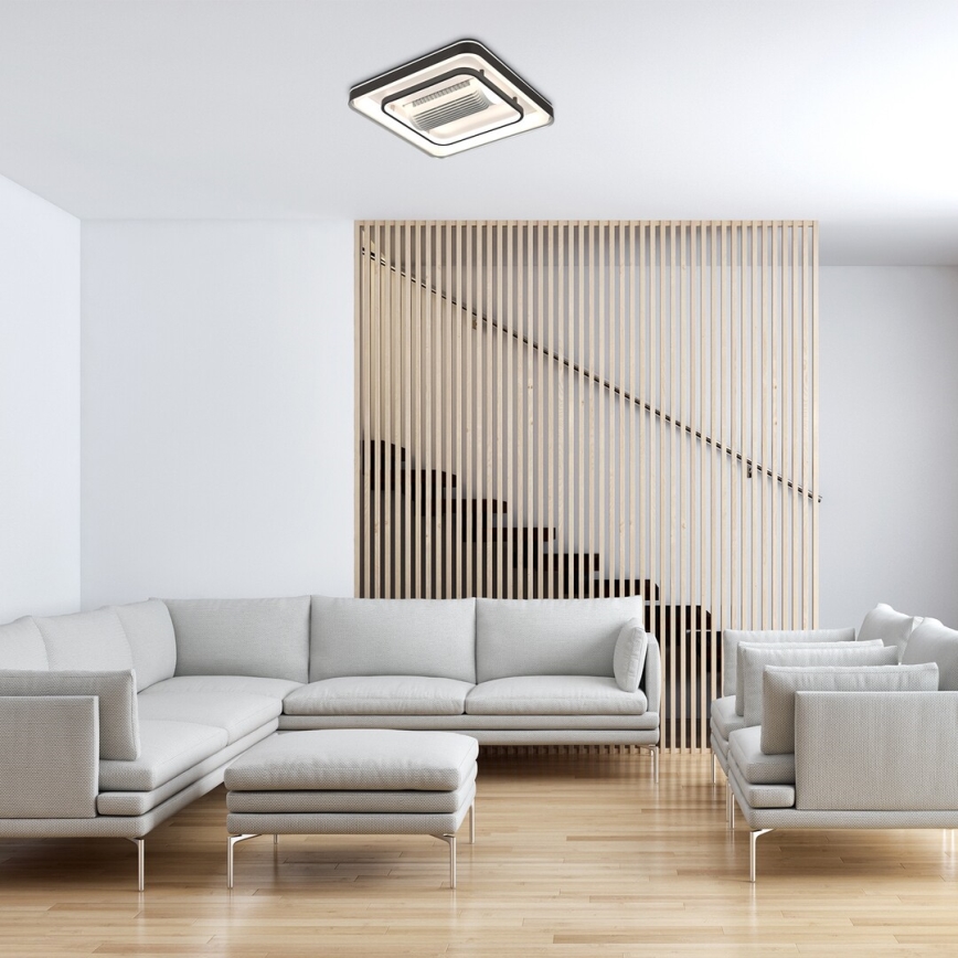 Rabalux - LED Φωτιστικό οροφής dimmable με ανεμιστήρα LED/50W/230V 3000/4000/6000K Wi-Fi + τηλεχειριστήριο