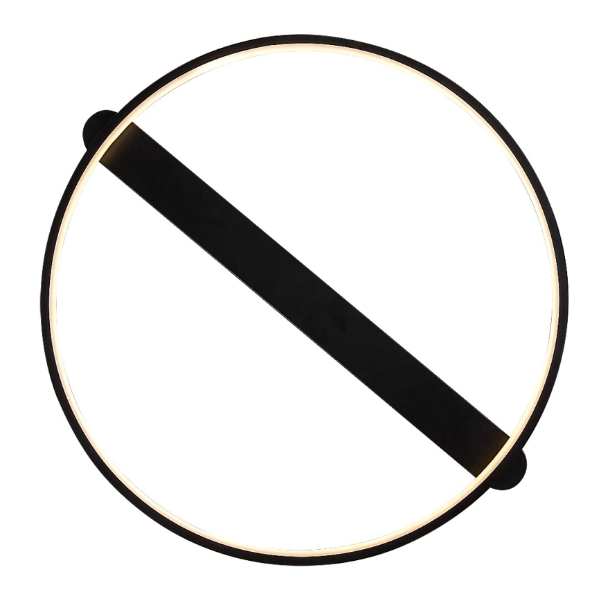 Rabalux - LED φωτιστικό οροφής LED/45W/230V 3000K 50x55 cm μαύρο