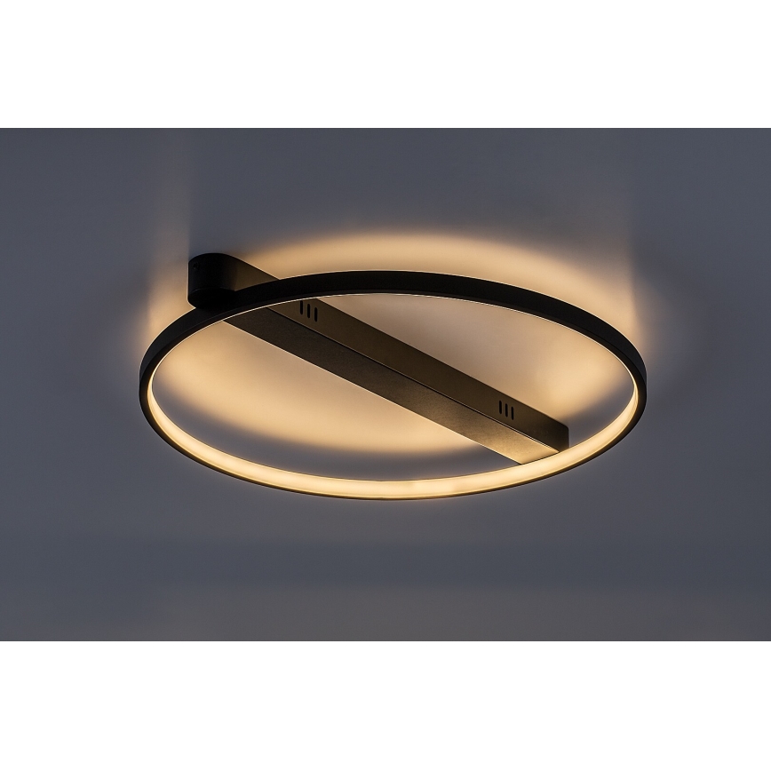 Rabalux - LED φωτιστικό οροφής LED/45W/230V 3000K 50x55 cm μαύρο