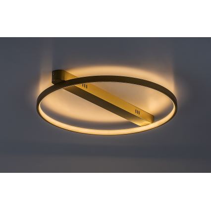 Rabalux - Φωτιστικό οροφής LED 45W/230V 3000K 50x55 cm χρυσό