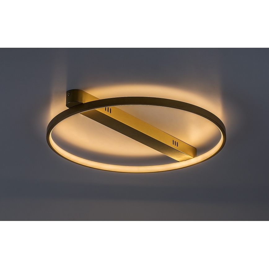 Rabalux - Φωτιστικό οροφής LED 45W/230V 3000K 50x55 cm χρυσό