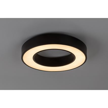 Rabalux - Φωτιστικό οροφής LED/24W/230V 3000/4000/6500K Ø 40 cm μαύρο