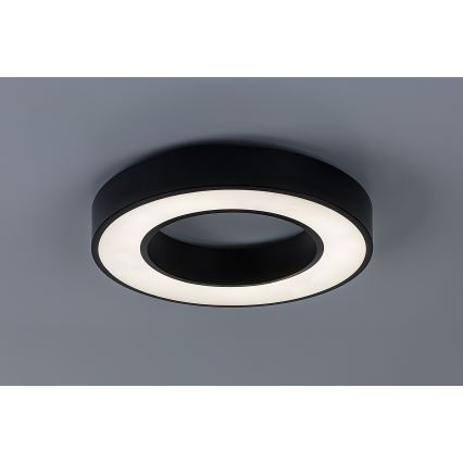 Rabalux - Φωτιστικό οροφής LED/24W/230V 3000/4000/6500K Ø 40 cm μαύρο