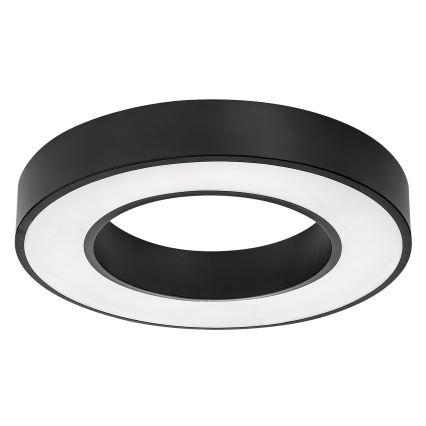 Rabalux - Ρυθμιζόμενο φωτιστικό οροφής LED/45W/230V 3000-6500K διάμ. 60 cm μαύρο + τηλεχειριστήριο