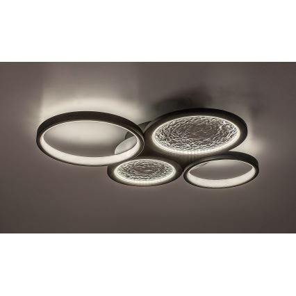 Rabalux - LED Dimmable φωτιστικό οροφής LED/40W/230V 3000-6500K + τηλεχειριστήριο
