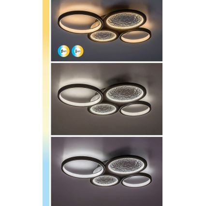 Rabalux - LED Dimmable φωτιστικό οροφής LED/40W/230V 3000-6500K + τηλεχειριστήριο