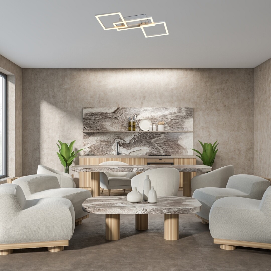Rabalux - LED Dimmable φωτιστικό οροφής LED/40W/230V 3000-6500K + τηλεχειριστήριο