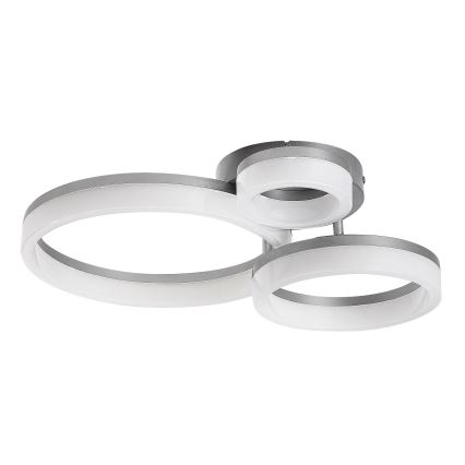 Rabalux - Φωτιστικό οροφής LED LED/24W/230V 3000/4000/6500K 38x51 cm ματ χρώμιο