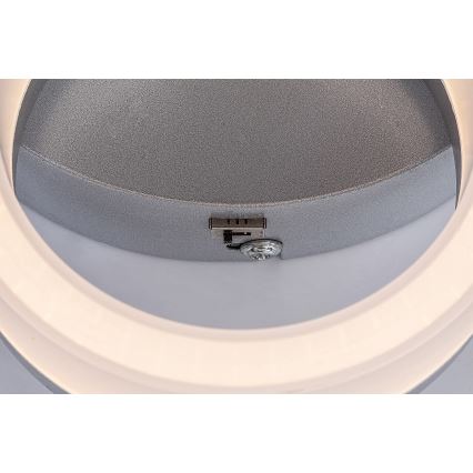 Rabalux - Φωτιστικό οροφής LED LED/24W/230V 3000/4000/6500K 38x51 cm ματ χρώμιο