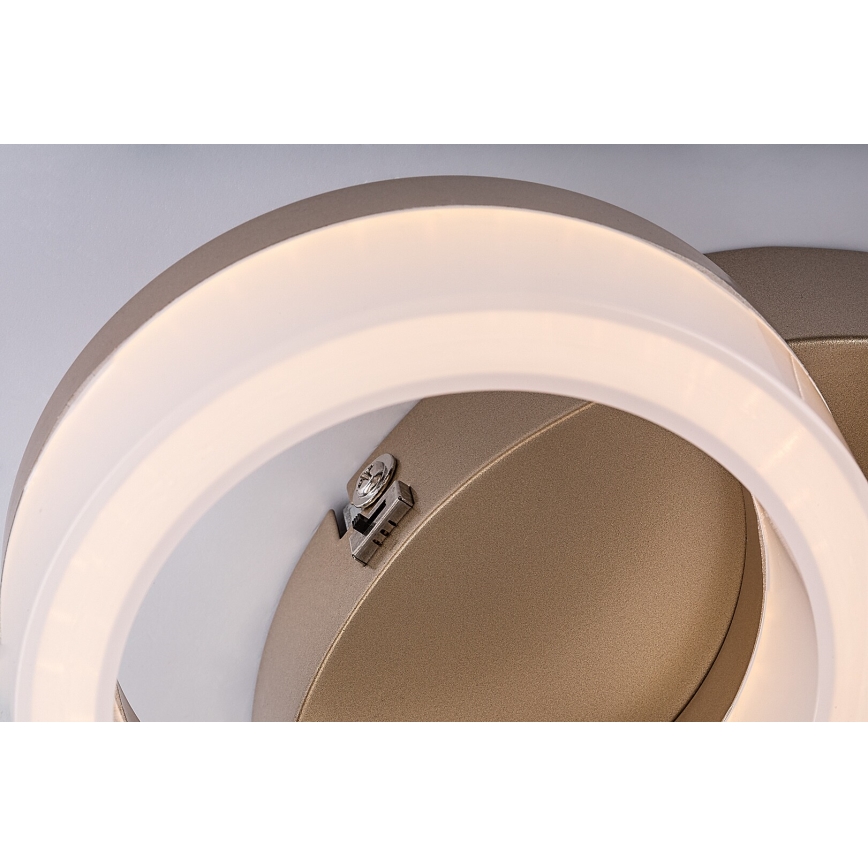 Rabalux - Φωτιστικό οροφής LED LED/24W/230V 3000/4000/6500K χρυσό 38x51 cm