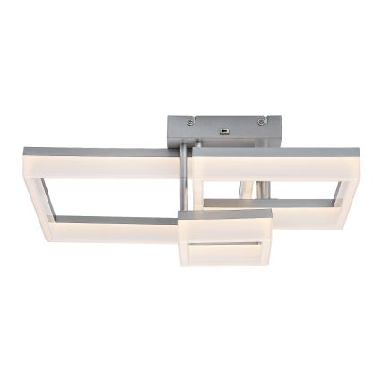 Rabalux - Φωτιστικό οροφής LED LED/22W/230V 3000/4000/6500K ματ χρώμιο 47x47 cm