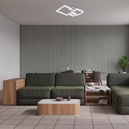 Rabalux - Φωτιστικό οροφής LED LED/22W/230V 3000/4000/6500K ματ χρώμιο