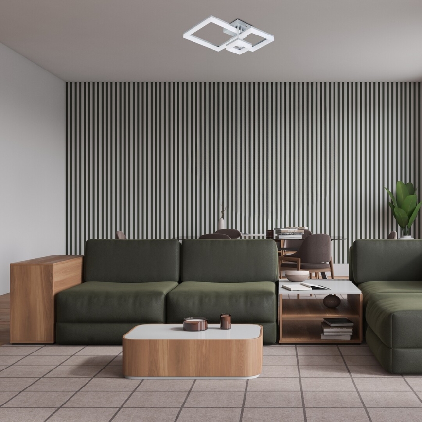 Rabalux - Φωτιστικό οροφής LED LED/22W/230V 3000/4000/6500K ματ χρώμιο