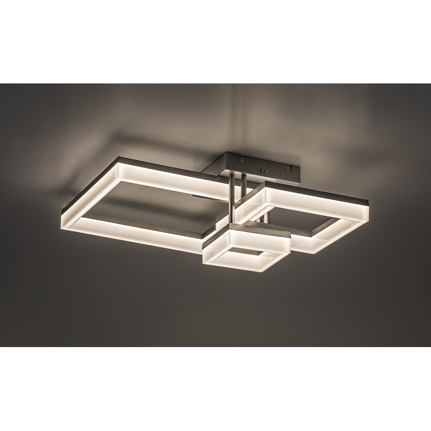 Rabalux - Φωτιστικό οροφής LED LED/22W/230V 3000/4000/6500K ματ χρώμιο
