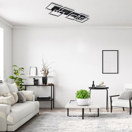 Rabalux - LED Ρυθμιζόμενο φωτιστικό οροφής LED/40W/230V 3000-6500K 33x100 cm + τηλεχειριστήριο