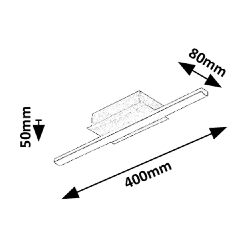 Rabalux - Φωτιστικό οροφής LED/8W/230V 4000K 8x40 cm