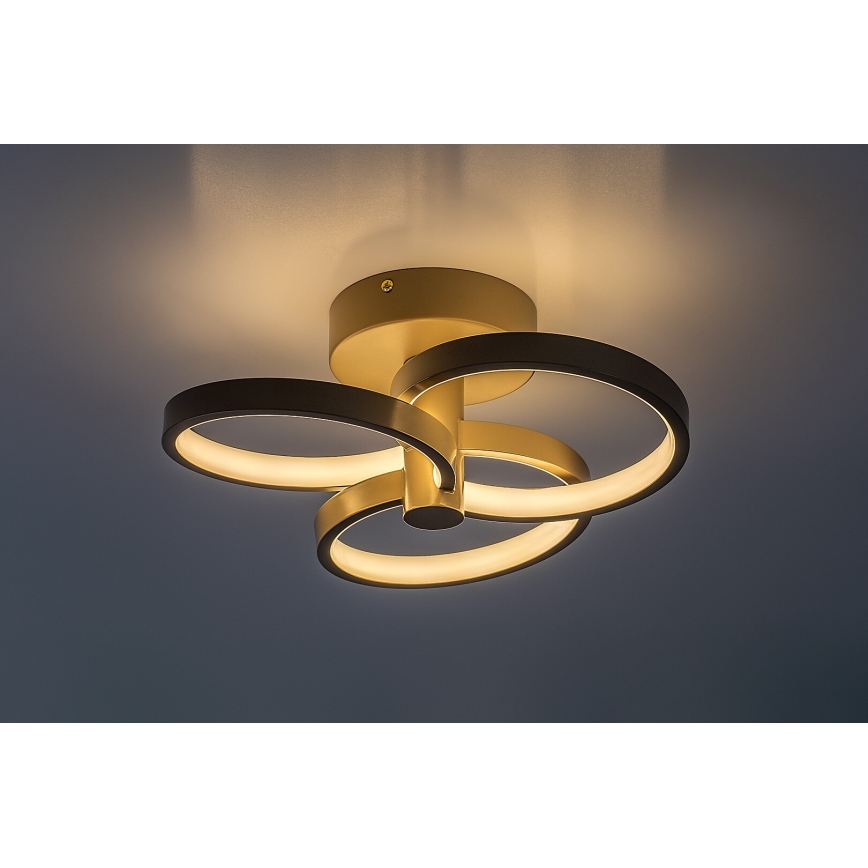 Rabalux - Ρυθμιζόμενο φωτιστικό οροφής LED 32W/230V 3000-6500K Ø 31 cm μπεζ, με τηλεχειριστήριο