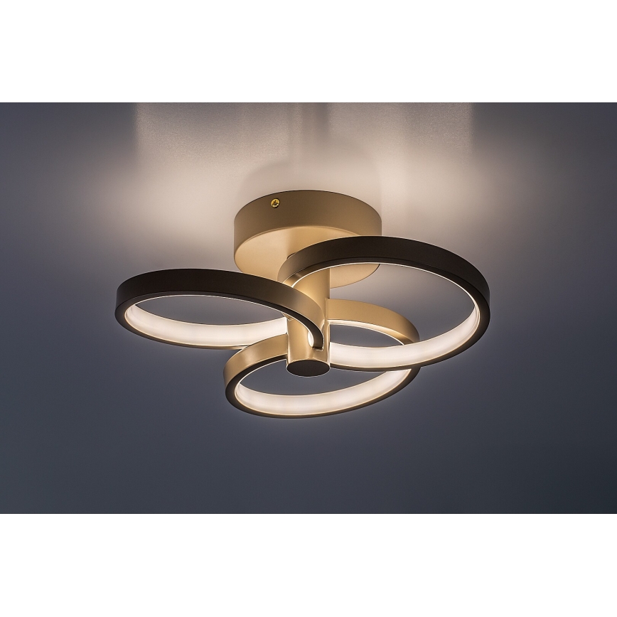 Rabalux - Ρυθμιζόμενο φωτιστικό οροφής LED 32W/230V 3000-6500K Ø 31 cm μπεζ, με τηλεχειριστήριο
