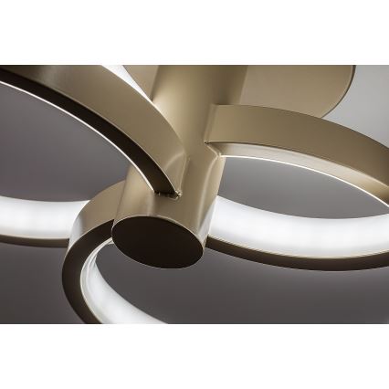 Rabalux - Ρυθμιζόμενο φωτιστικό οροφής LED 32W/230V 3000-6500K Ø 31 cm μπεζ, με τηλεχειριστήριο
