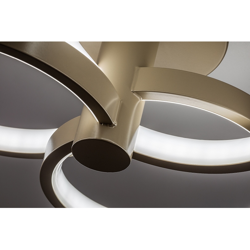Rabalux - Ρυθμιζόμενο φωτιστικό οροφής LED 32W/230V 3000-6500K Ø 31 cm μπεζ, με τηλεχειριστήριο