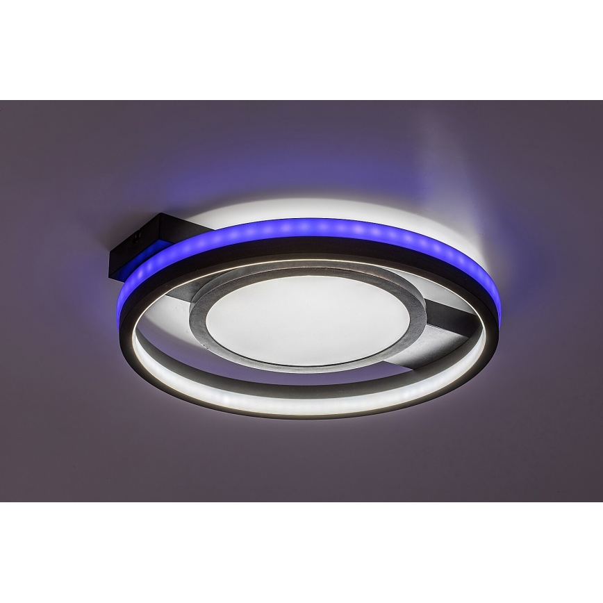 Rabalux - LED RGB dimmable φωτιστικό οροφής LED/40W/230V 3000-6500K + τηλεχειριστήριο