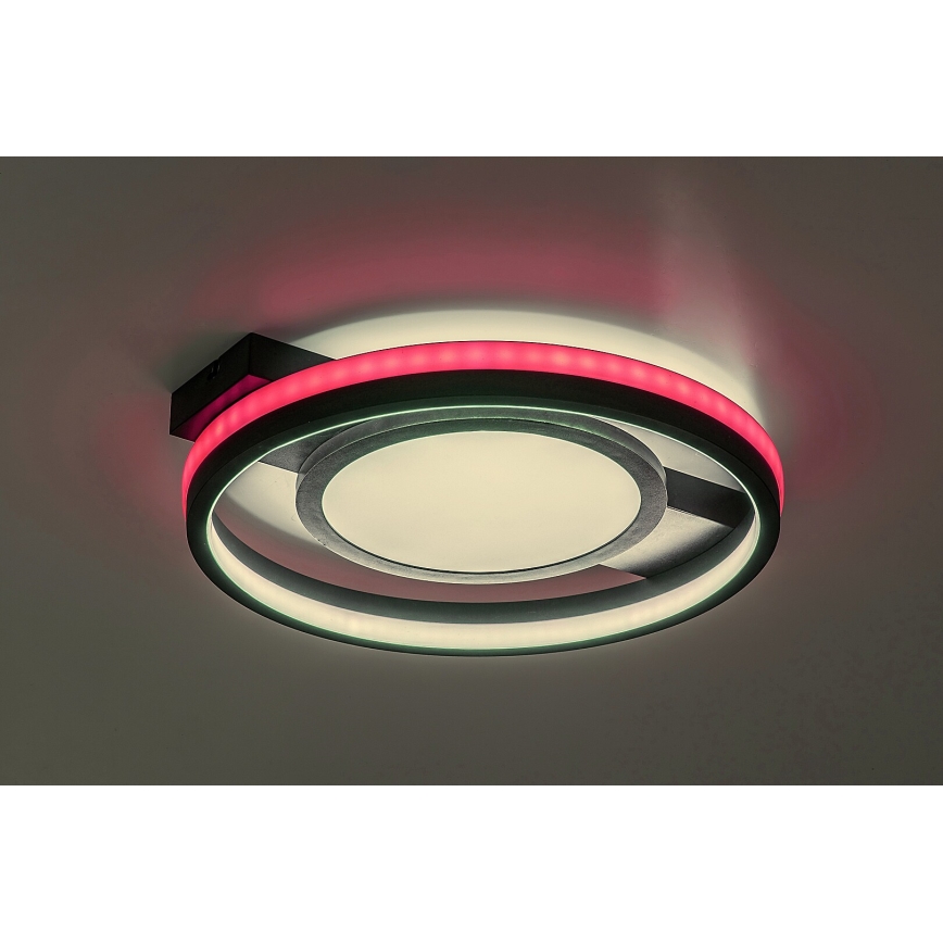 Rabalux - LED RGB dimmable φωτιστικό οροφής LED/40W/230V 3000-6500K + τηλεχειριστήριο