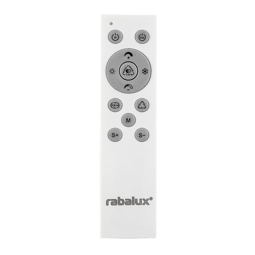 Rabalux - LED RGB dimmable φωτιστικό οροφής LED/22W/230V 3000-6500K + τηλεχειριστήριο